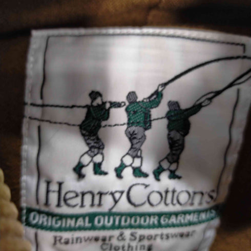 ヘンリーコットンズ Henry Cottons コーデュロイ切り替え コットンナイロンハンティングジャケット メンズ JPN:48