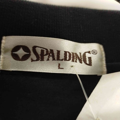 スポルディング SPALDING 発砲プリント ポロ メンズ JPN:L