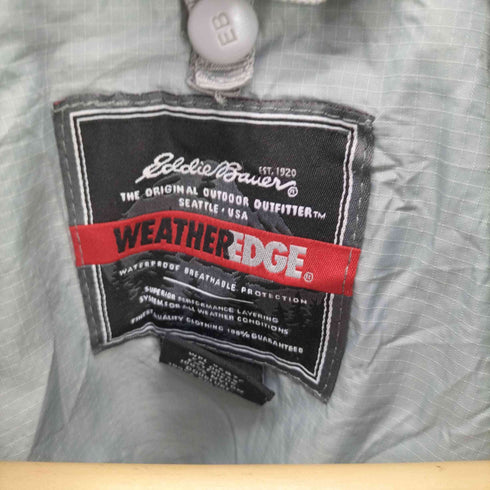 エディーバウアー Eddie Bauer 90-2000s weatheredge ウェザーエッジ 防水フルジップ 防水 透湿 防ふう マウンテンパーカ ナイロン ジャケット レディース import:XXL