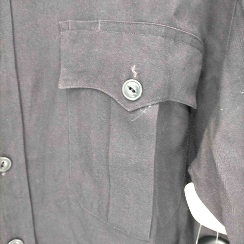 ラルフローレン RALPH LAUREN 90S ネコ目ボタン エポレット付きレーヨンシャツ メンズ 10
