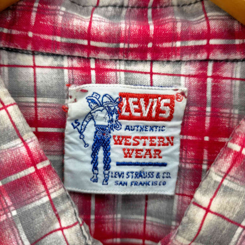 リーバイス Levis 60S WESETERN WEAR シャドーチェックウエスタンシャツ メンズ