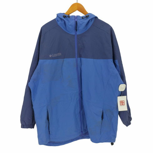 コロンビアスポーツウェア Columbia Sportswear 90S フルジップ ナイロン パーカー フーディ ジャケット メンズ import:L