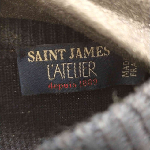 セントジェームス SAINT JAMES ボーダークルーニット メンズ