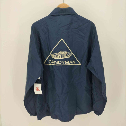 キングルーイー King Louie PRO FIT 80S USA製 ヴィンテージ プリント ナイロン コーチ ジャケット メンズ import:L