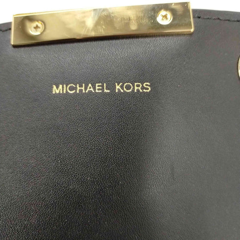 マイケルコース Michael Kors ゴールドチェーン カーフスキンショルダーバッグ レディース