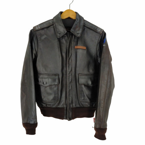 モルガンプロダクツ MORGAN PRODUCTS TYPE A-2 AIR FORCE レザージャケット ホースハイド メンズ 36