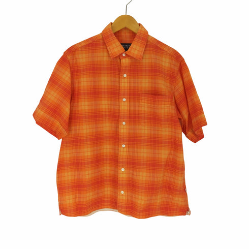 パーリーゲイツ PEARLY GATES シャドー チェック S/S レギュラーカラー ボックスシルエット シャツ メンズ 5