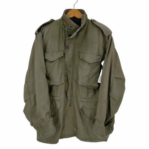 ユーエスアーミー US ARMY 70-80S M-65 フィールドジャケット 3rd~4th type エポーレット SCOVIL ZIP サンフェード メンズ