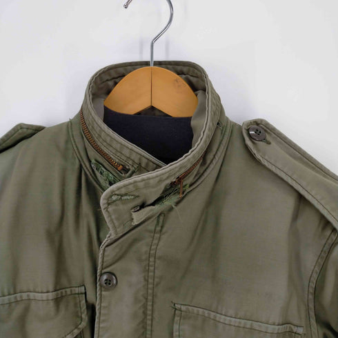 ユーエスアーミー US ARMY 70-80S M-65 フィールドジャケット 3rd~4th type エポーレット SCOVIL ZIP サンフェード メンズ