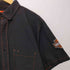 GENUINE WORK WEAR ワッペンカスタム HARLEY DAVIDSON MUSEUM ワークシャツ メンズ import:L