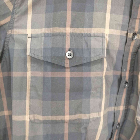 ハイドアンドシーク HIDE AND SEEK 22SS Check L/S Shirt メンズ JPN:XL