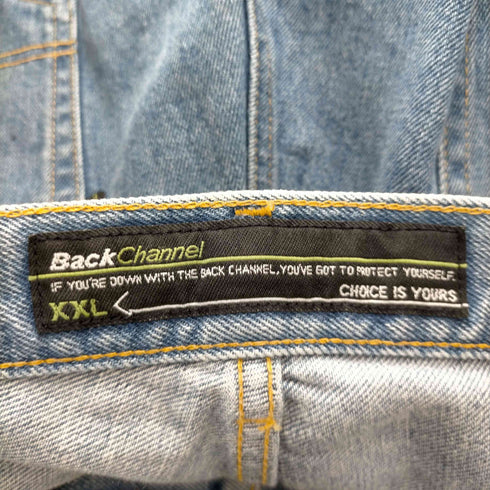 バックチャンネル Back Channel デニムバギーショーツ メンズ XXL
