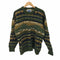 WOOLLY JUMPERS ニュージーランド製 総柄 PURE MERINO WOOL ウール ニット セーター メンズ import:L