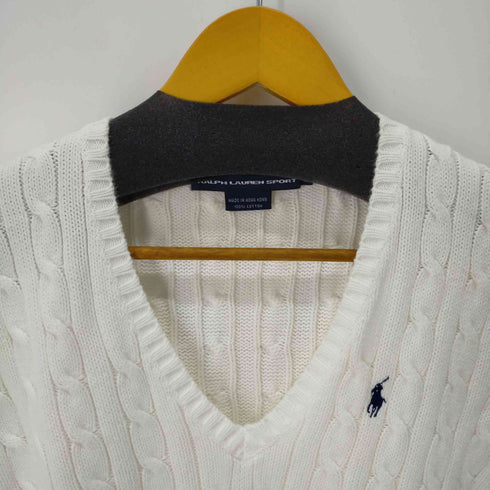 ラルフローレンスポーツ RALPH LAUREN SPORT ポニー刺繍Vネックニット メンズ import:L
