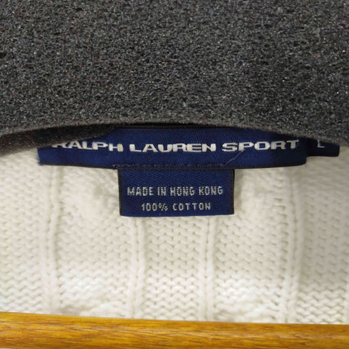 ラルフローレンスポーツ RALPH LAUREN SPORT ポニー刺繍Vネックニット メンズ import:L