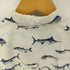 コロンビア Columbia 90S 魚柄 総柄 ポケット S/S ボタンダウン シャツ メンズ import:XL