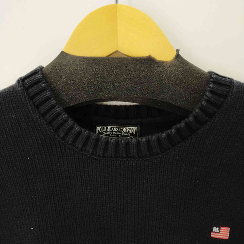 ポロジーンズカンパニーラルフローレン POLO JEANS COMPANY RALPH LAUREN ワンポイントニット メンズ import:M