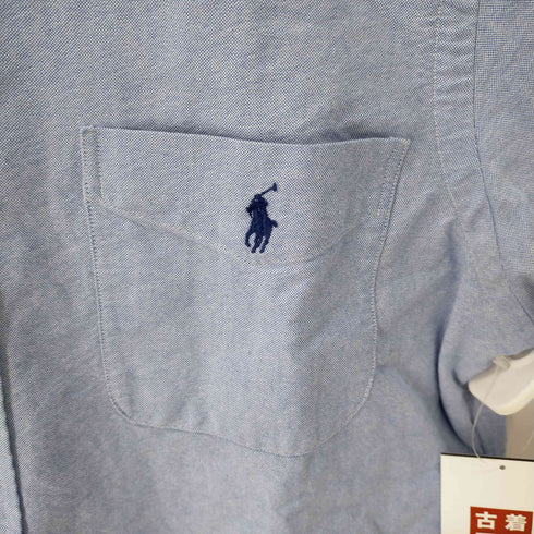 ラルフローレン RALPH LAUREN ポニー刺繍S/Sシャツ メンズ import:M