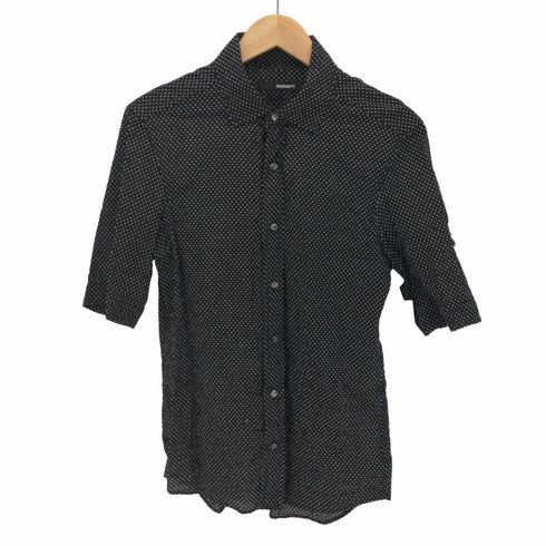 ハムネット HAMNETT ドット柄 シアサッカー S/S シャツ メンズ import:L