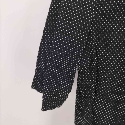 ハムネット HAMNETT ドット柄 シアサッカー S/S シャツ メンズ import:L