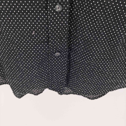 ハムネット HAMNETT ドット柄 シアサッカー S/S シャツ メンズ import:L