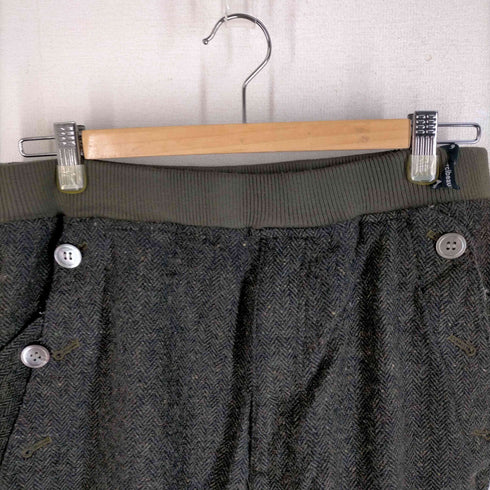 メルシーボークー mercibeaucoup ヘリンボーンセーラーパンツ レディース 3