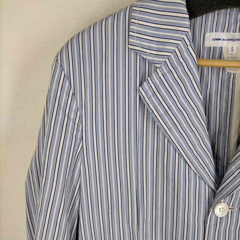 コムデギャルソンシャツ COMME des GARCONS SHIRT 15SS ストライプ柄 シャツテーラードジャケット メンズ JPN:S
