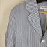 コムデギャルソンシャツ COMME des GARCONS SHIRT 15SS ストライプ柄 シャツテーラードジャケット メンズ JPN:S