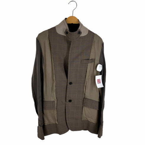 サカイ Sacai 20SS グレンチェックドッキングジャケット メンズ JPN:3