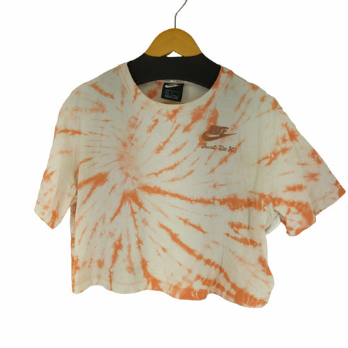 ナイキ NIKE タイダイ柄 ショート丈 Tシャツ レディース JPN:L