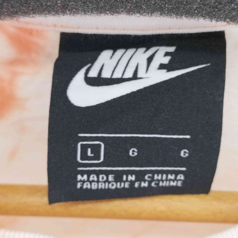 ナイキ NIKE タイダイ柄 ショート丈 Tシャツ レディース JPN:L