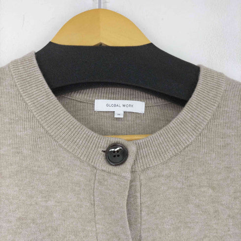 グローバルワーク GLOBAL WORK メルティクルーカーディガン レディース JPN:M