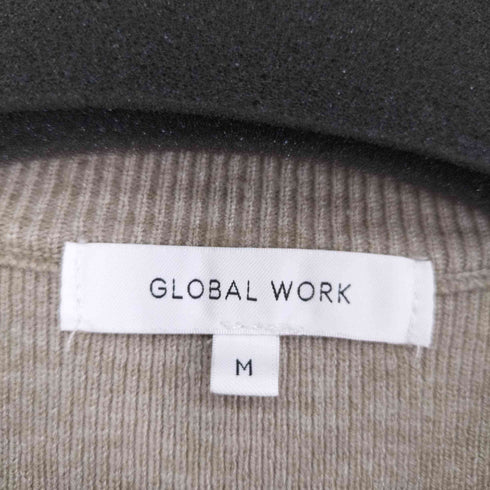 グローバルワーク GLOBAL WORK メルティクルーカーディガン レディース JPN:M
