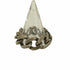 サイトバイヨウジヤマモト syte by Yohji Yamamoto BRASS CURVED CHAIN RING メンズ 19号