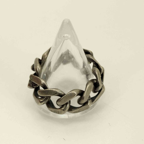 サイトバイヨウジヤマモト syte by Yohji Yamamoto BRASS CURVED CHAIN RING メンズ 19号