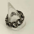 サイトバイヨウジヤマモト syte by Yohji Yamamoto BRASS CURVED CHAIN RING メンズ 19号