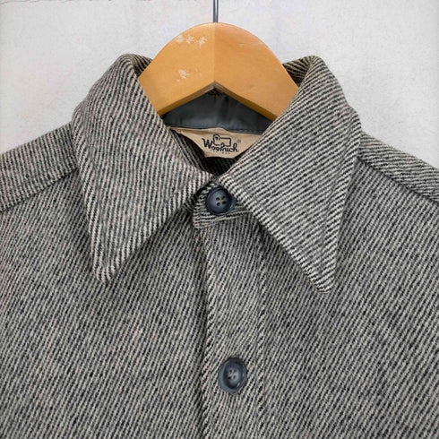 ウールリッチ WOOLRICH 70S 三角タグ ウールナイロン ツイードシャツ メンズ import:L