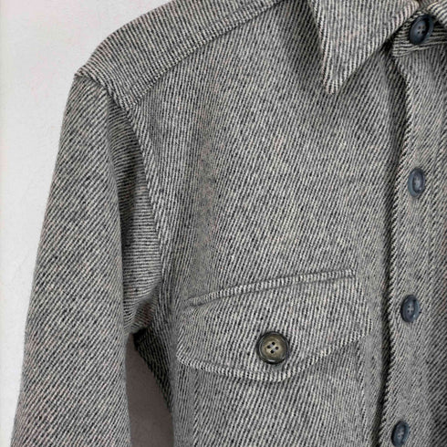 ウールリッチ WOOLRICH 70S 三角タグ ウールナイロン ツイードシャツ メンズ import:L