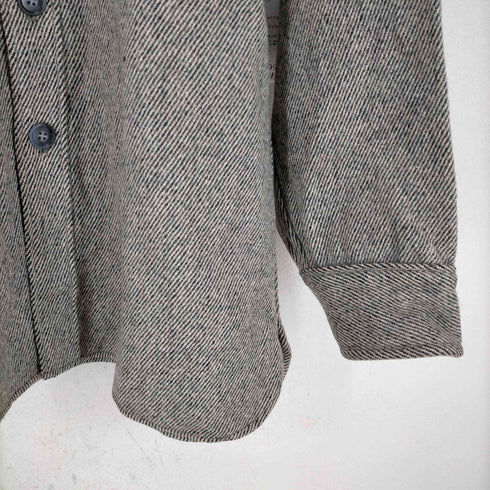 ウールリッチ WOOLRICH 70S 三角タグ ウールナイロン ツイードシャツ メンズ import:L