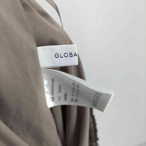 グローバルワーク GLOBAL WORK シャイニーリラックスフレアスカート レディース SHORT