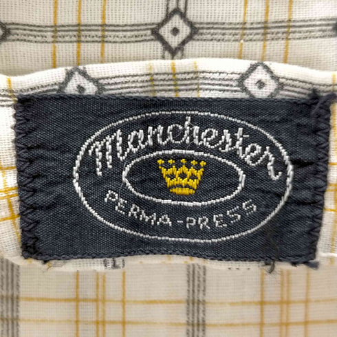 MANCHESTER 開襟 パジャマシャツ メンズ JPN:L