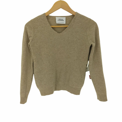ビューティーアンドユースユナイテッドアローズ BEAUTY & YOUTH UNITED ARROWS ウール×カシミヤVネックニット BFC WOOL/CASH VN PO レディース