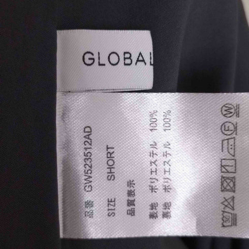 グローバルワーク GLOBAL WORK シャイニーリラックスフレアスカート レディース SHORT
