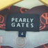 パーリーゲイツ PEARLY GATES モノグラム ポリエステルポロシャツ メンズ JPN:4