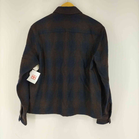 アワーレガシィー OUR LEGACY 21AW HEUSEN SHIRT NAVY SHADOW CHECK メンズ EUR:44