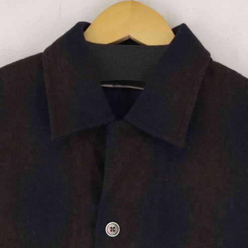 アワーレガシィー OUR LEGACY 21AW HEUSEN SHIRT NAVY SHADOW CHECK メンズ EUR:44