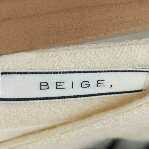 ベイジ BEIGE 金ボタンウールタイトスカート レディース JPN:2