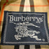 バーバリーズ BURBERRYS OLD 裏ノバチェック 比翼ステンカラーコート メンズ