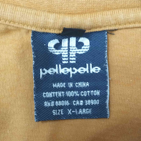 ペレペレ pelle pelle 90-00S ロゴプリント S/S Tシャツ メンズ import:XL