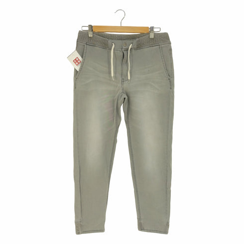 ザダファーオブセントジョージ The DUFFER of ST.GEORGE ヘムケーブル編み コットンポリ イージーパンツ メンズ L